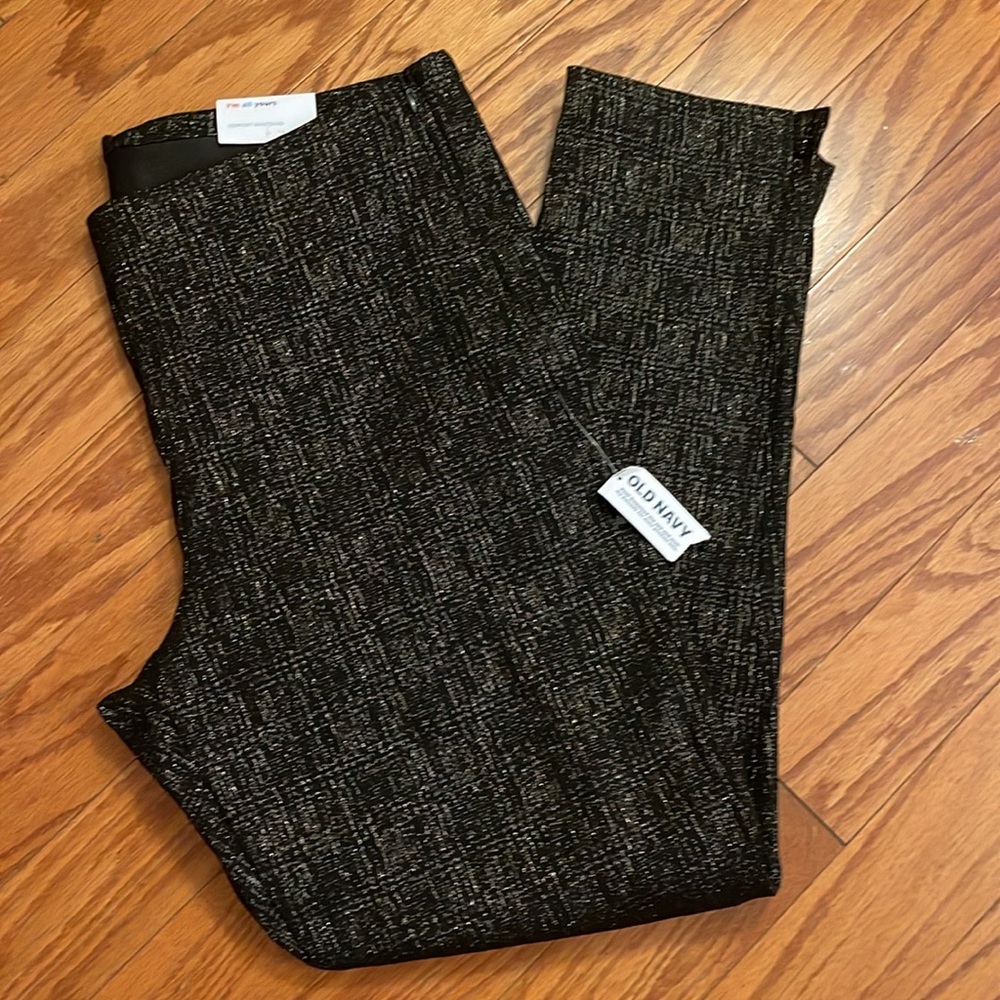 Old Navy Pixie Skinny Shimmery Pants